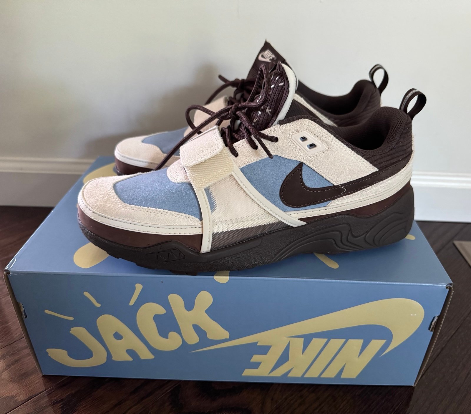 Travis Scott x Nike Zoom Field Jaxx Leche Blue Size 11