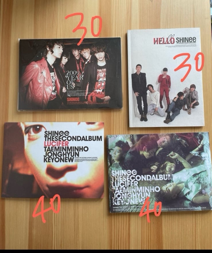UPDATE] SHINee Korea albums - CD