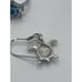 Honolulu Jewelry Co Sterling Silver Synthetic Opal Inlay Turtle Ring & Earrings