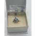 Honolulu Jewelry Co Sterling Silver Synthetic Opal Inlay Turtle Ring & Earrings