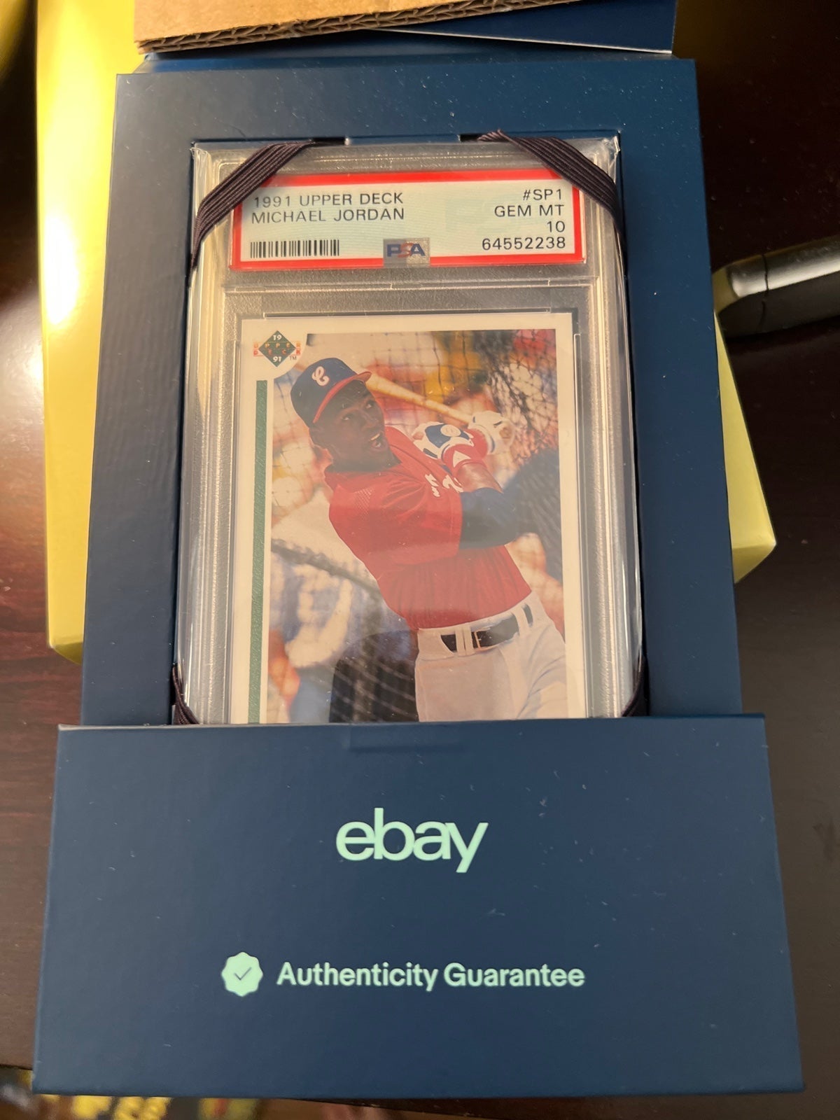 1991 Upper Deck Michael Jordan #SP1 Rookie PSA 10 Gem ebay authenticated