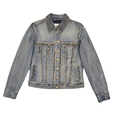 Buffalo David Bitton Women's Nadine Denim Jacket Light Wash Size L