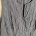 Agnona wool/cotton v neck textured sleeveless pencil midi dress sz 44/8