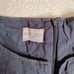 Agnona wool/cotton v neck textured sleeveless pencil midi dress sz 44/8