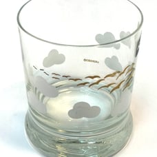 Leonardo Old Fashion Whiskey Glasses White Clouds and Golden Birds Barware