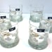 Leonardo Old Fashion Whiskey Glasses White Clouds and Golden Birds Barware