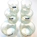 Leonardo Old Fashion Whiskey Glasses White Clouds and Golden Birds Barware