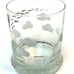 Leonardo Old Fashion Whiskey Glasses White Clouds and Golden Birds Barware