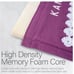 Kanjo memory foam acupuncture mat/pillow/bag teal and white mat size 28x17x1 in