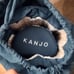 Kanjo memory foam acupuncture mat/pillow/bag teal and white mat size 28x17x1 in