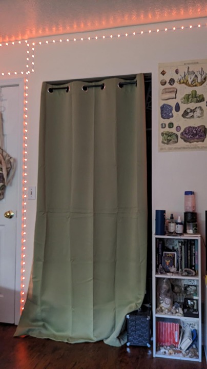 Blackout Curtain for Living Room Thermal Insulated Window, Sage, 52 W x 84 L