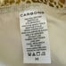 CARBON38 Beige Metallic Gold Mini Leopard High Rise 7/8 Leggings - M
