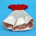 Vintage Mattel Barbie Sister Skipper Silk N Fancy dress #1902 Red Velvet 1963
