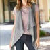 New Matilda Jane Count It Out Gray Vest