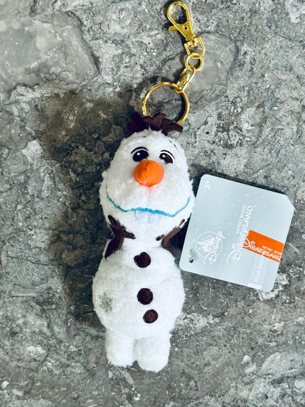 Disney Frozen Olaf Plush Keychain