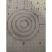 Pyrex Glass Cutting Board Non Skid Feet Food Prep Measuring Standard &Centimeter