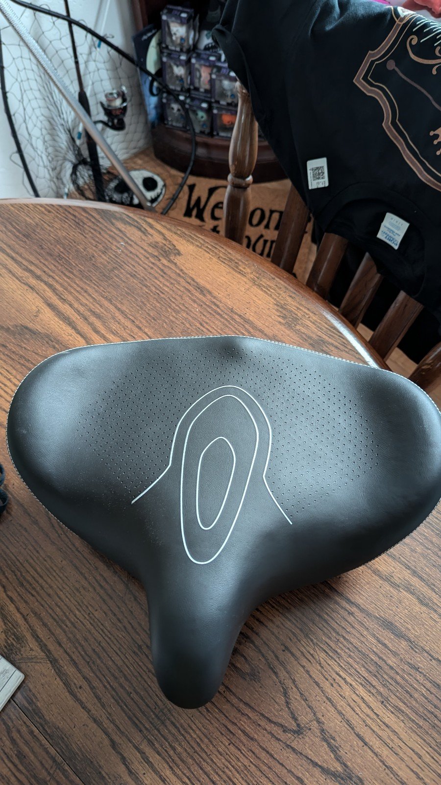 Big bicycle seat