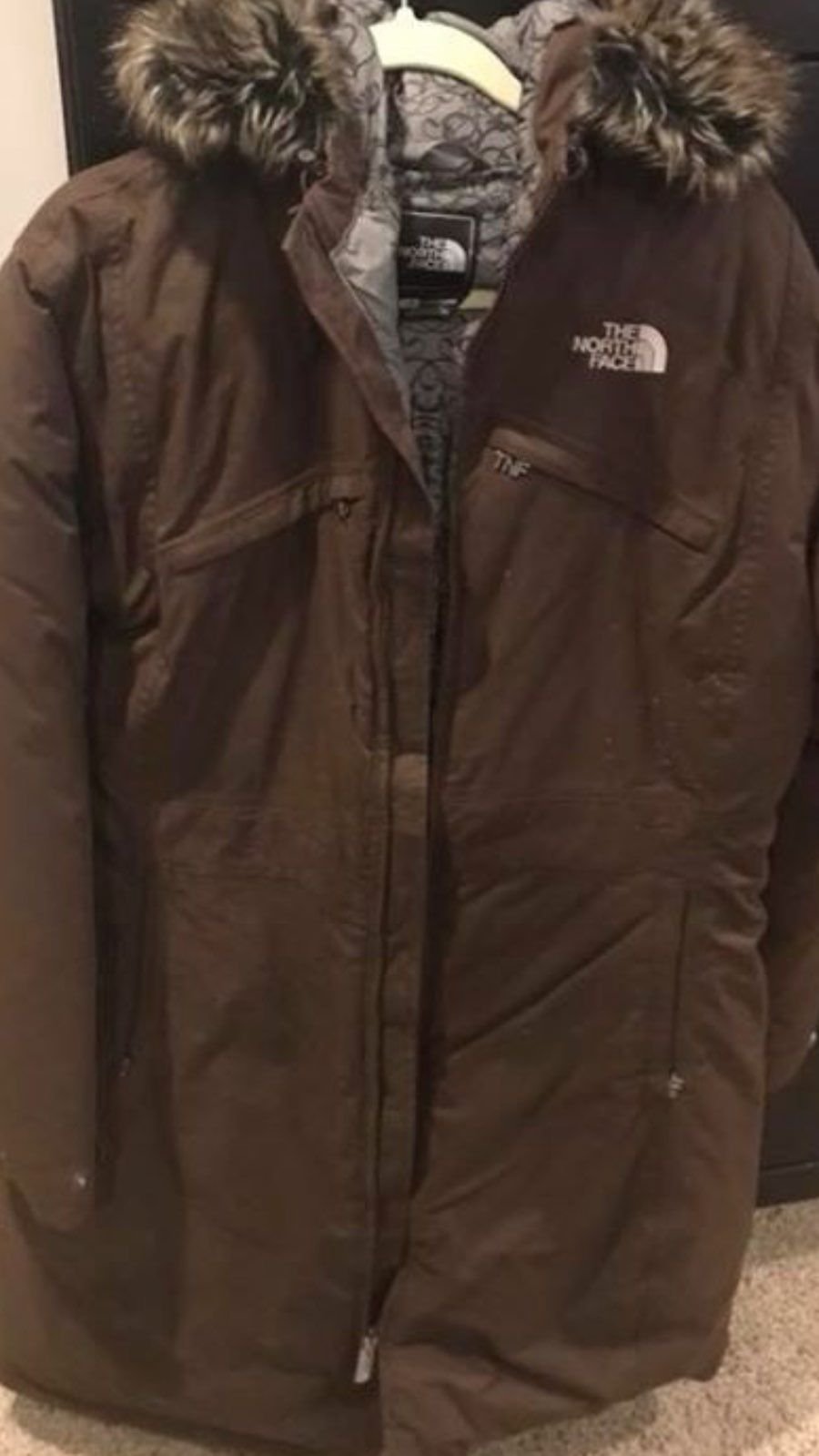 BNWOT Medium North Face Down-filled Winter Coats-YOU CHOOSE:BLACK OR CHOCOLATE