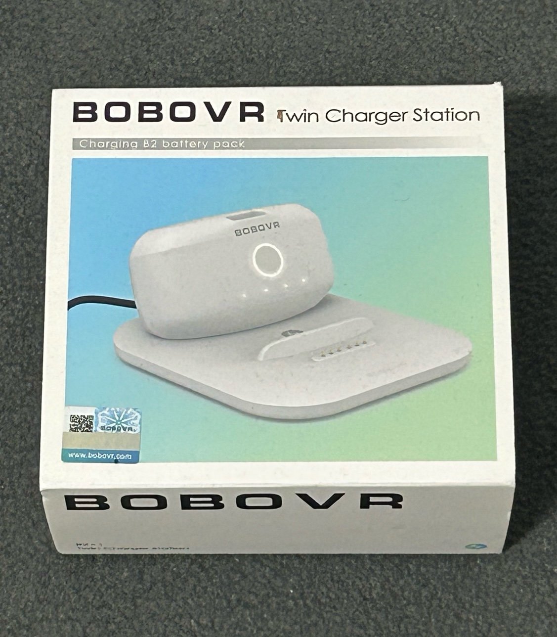 BOBOVR Twin Charger Battery Dock