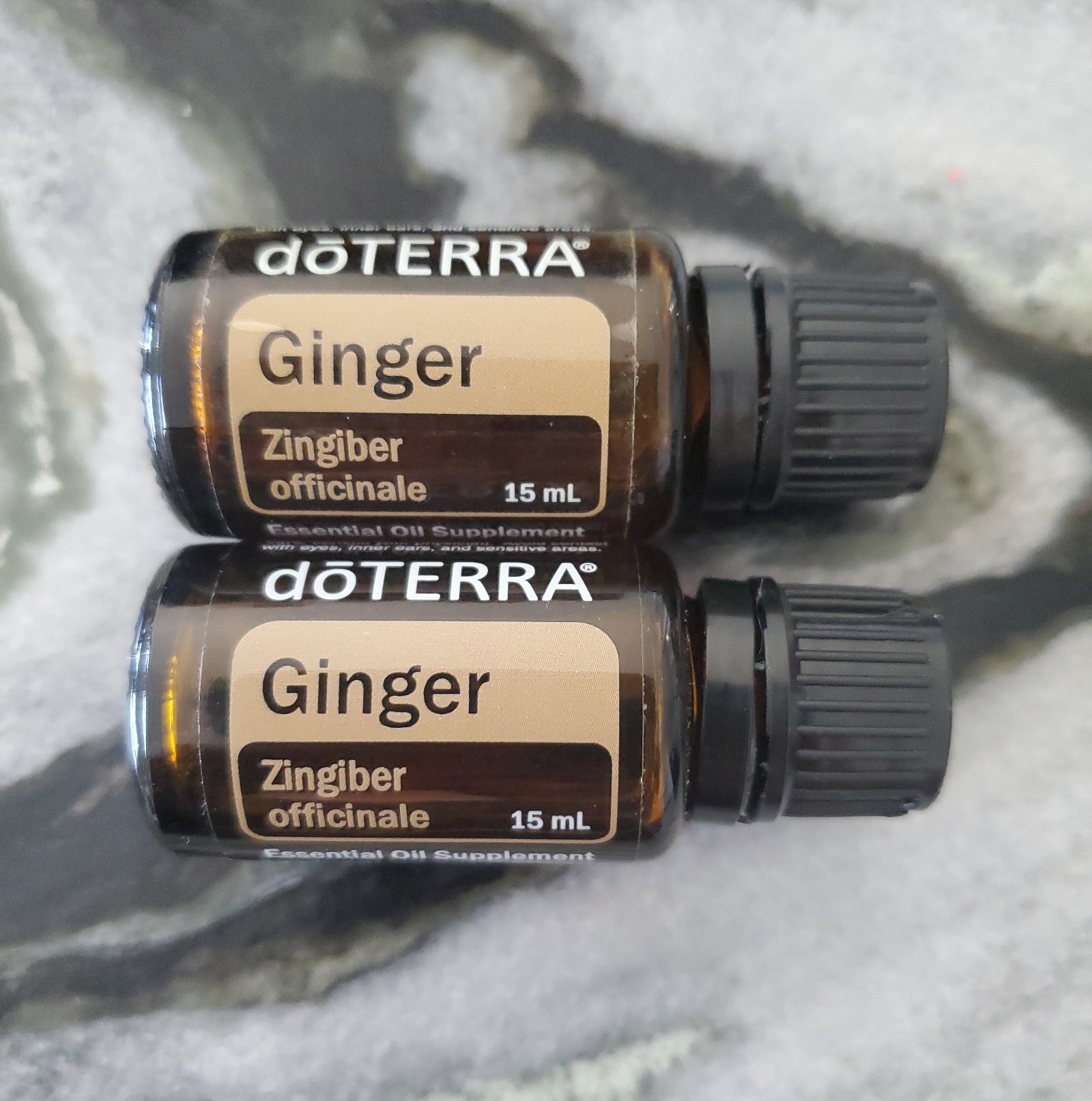 2 doTERRA 15ml oil GINGER
