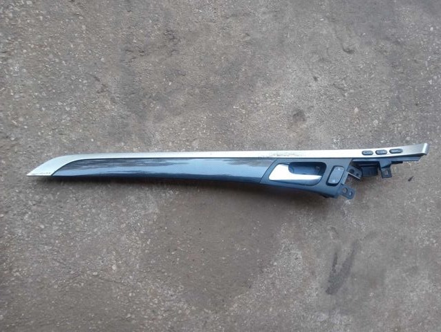 2004-2008 ACURA TL FRONT LH DRIVER SIDE DOOR MOLDING PANEL BLACK OEM