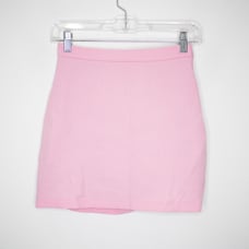 CULTNAKED Pasadena Hero Skort Blush Pink Mini Crepe Barbiecore Preppy SZ S NWT