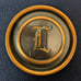Metal Coasters Hyde Park by L.E. Mason, Letter L\