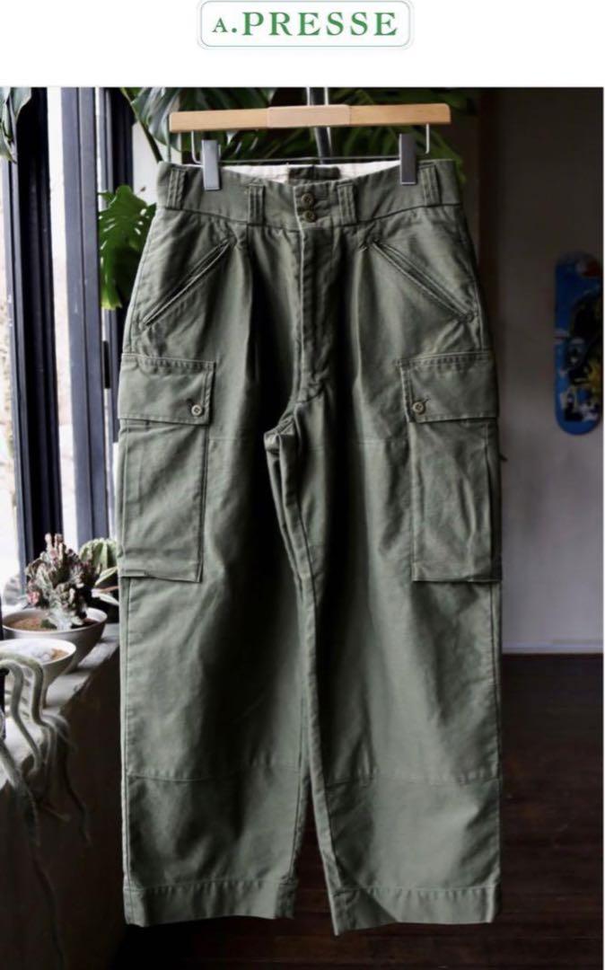 A.PRESSE MT Trooper Pants [OLIVE] - Fresh Service NECESSARY