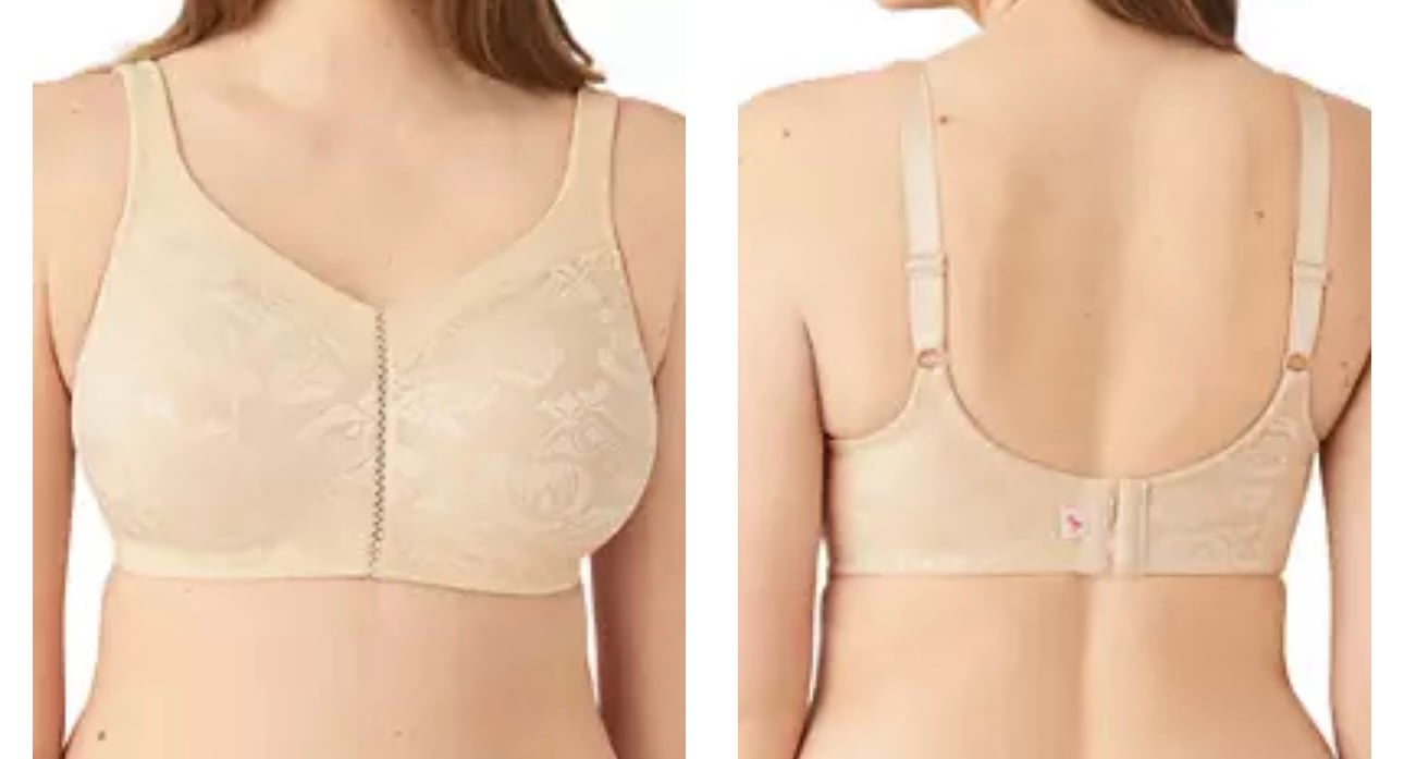 Wacoal Awareness Black Wire Free Lightweight Spacer Bra, Sz 36G
