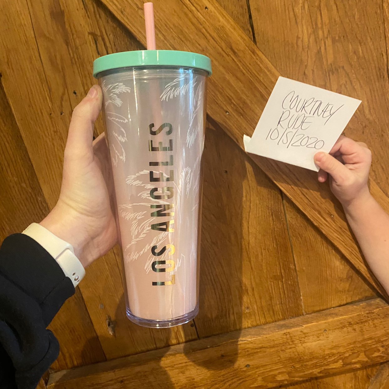 Starbucks LA tumbler