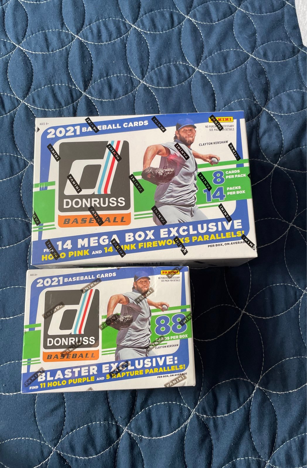 2021 donruss baseball mega/blaster lot