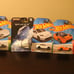 Hot Wheels and Matchbox Tesla and SpaceX Dragon diecast lot of 4
