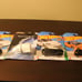 Hot Wheels and Matchbox Tesla and SpaceX Dragon diecast lot of 4