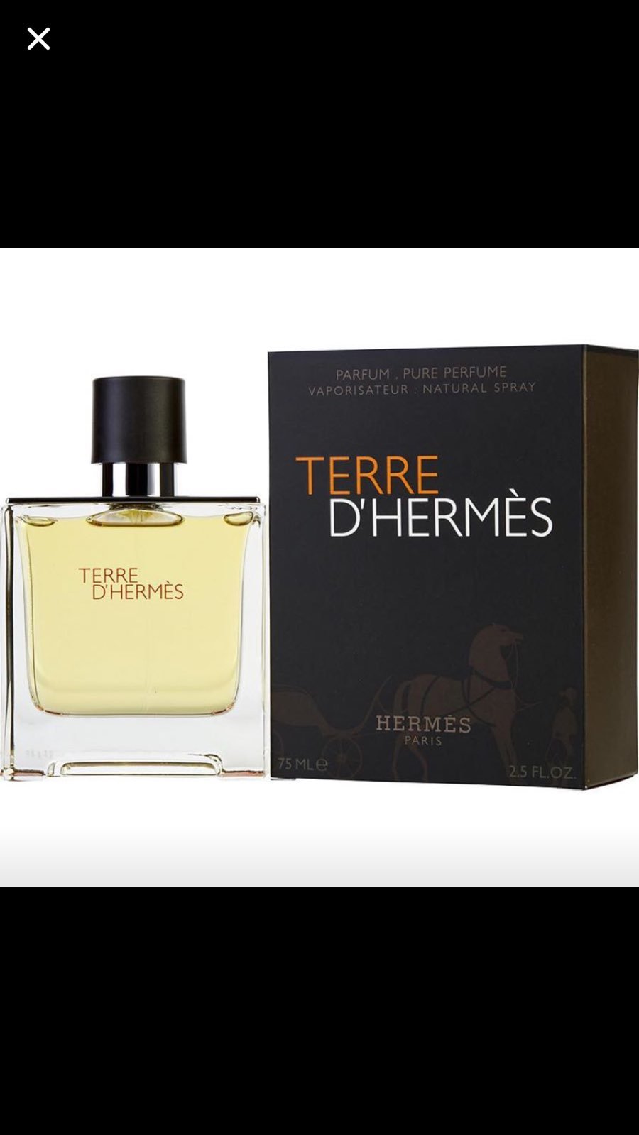 TERE D ‘ HERMÈS 2.5 Oz Pure Perfume