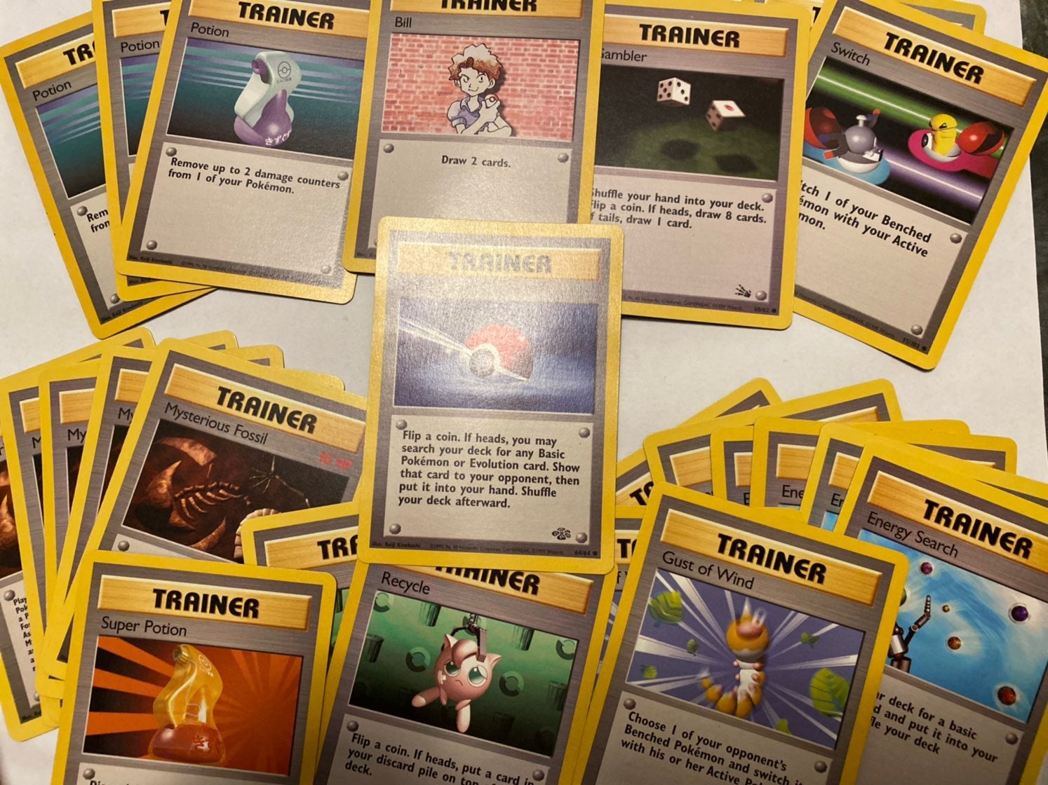 Pokemon trainer lot - 26 cards