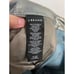 J Brand Womens 100% Lamb Leather Metallic Snakeskin Blue Size 26