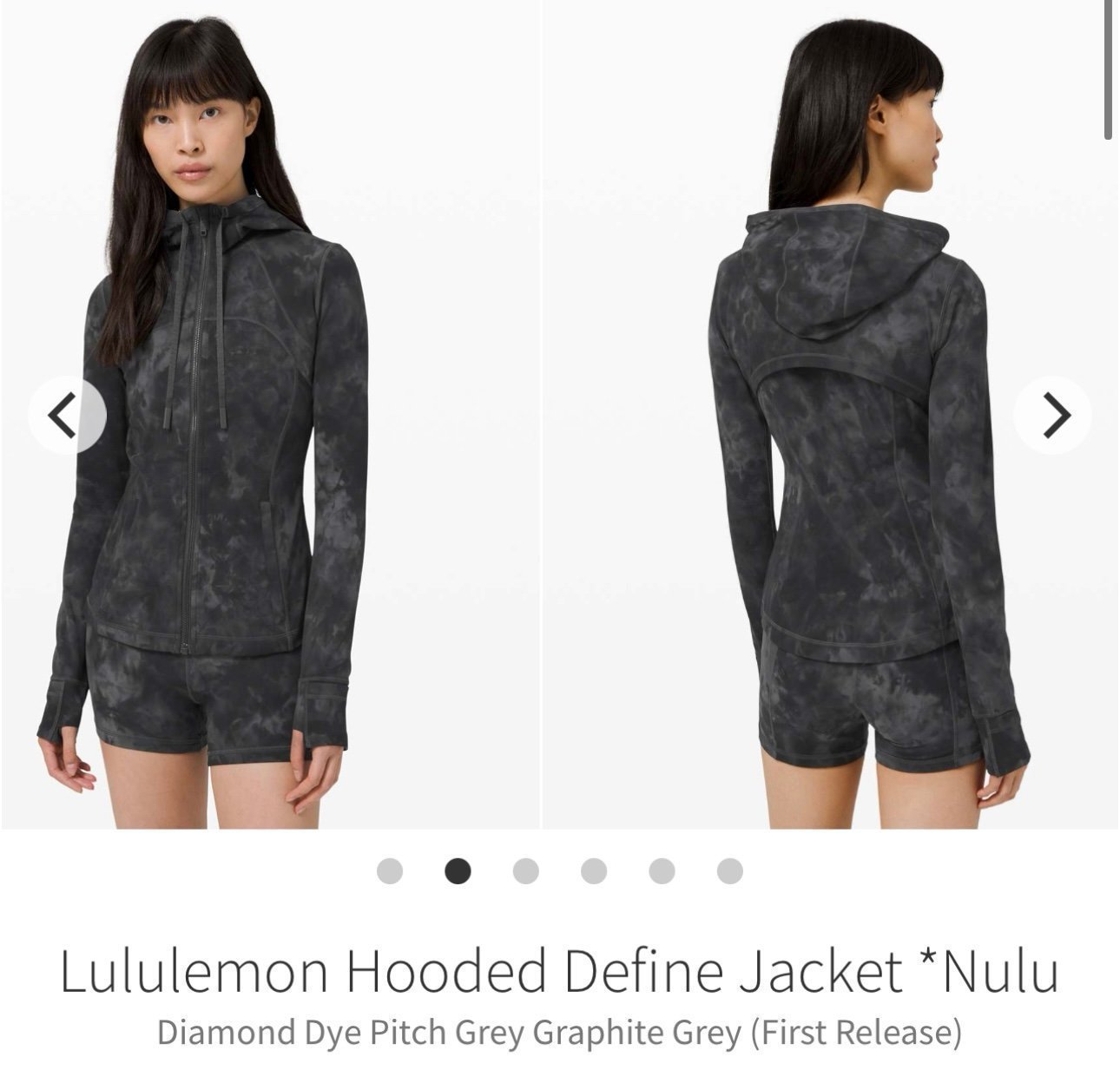 NWT Lululemon Hooded Define Jacket *Nulu Size 6 DDPG