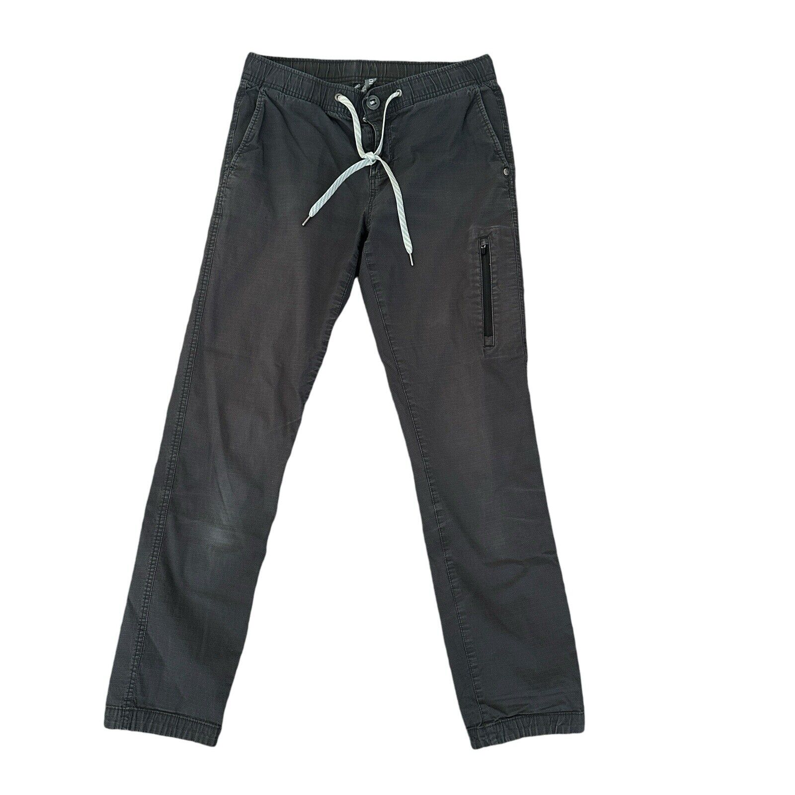 VUORI Ripstop Pant Women's Small VW401 Grey Organic Cotton Hiking Climbing