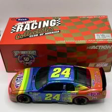 RCCA NASCAR 1/24 Club Bank Jeff Gordon #24 Dupont 1998 Chevrolet Monte Carlo