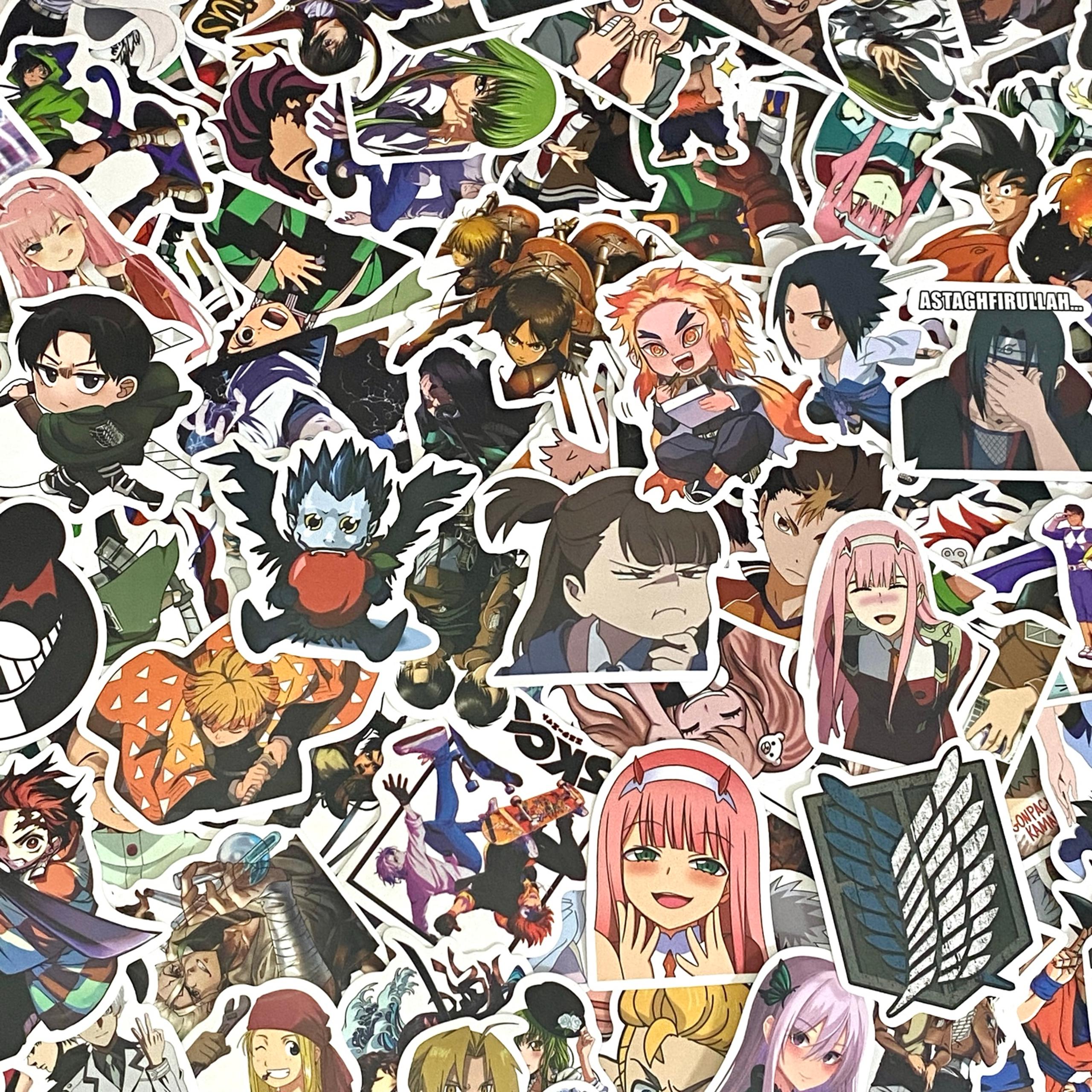 40 Random Anime Stickers!