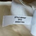 J. Crew Heritage Fleece half-zip Sweatshirt Cream Casual Preppy Women's L