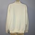 J. Crew Heritage Fleece half-zip Sweatshirt Cream Casual Preppy Women's L