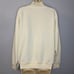 J. Crew Heritage Fleece half-zip Sweatshirt Cream Casual Preppy Women's L
