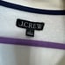 J. Crew Heritage Fleece half-zip Sweatshirt Cream Casual Preppy Women's L