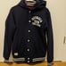 Black Chocoolate Varsity Hoodie Jacket