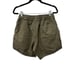 GREI New York NYC Large Baggy Camp Short Olive Green Paper Bag Pull On MSRP 175