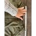 GREI New York NYC Large Baggy Camp Short Olive Green Paper Bag Pull On MSRP 175