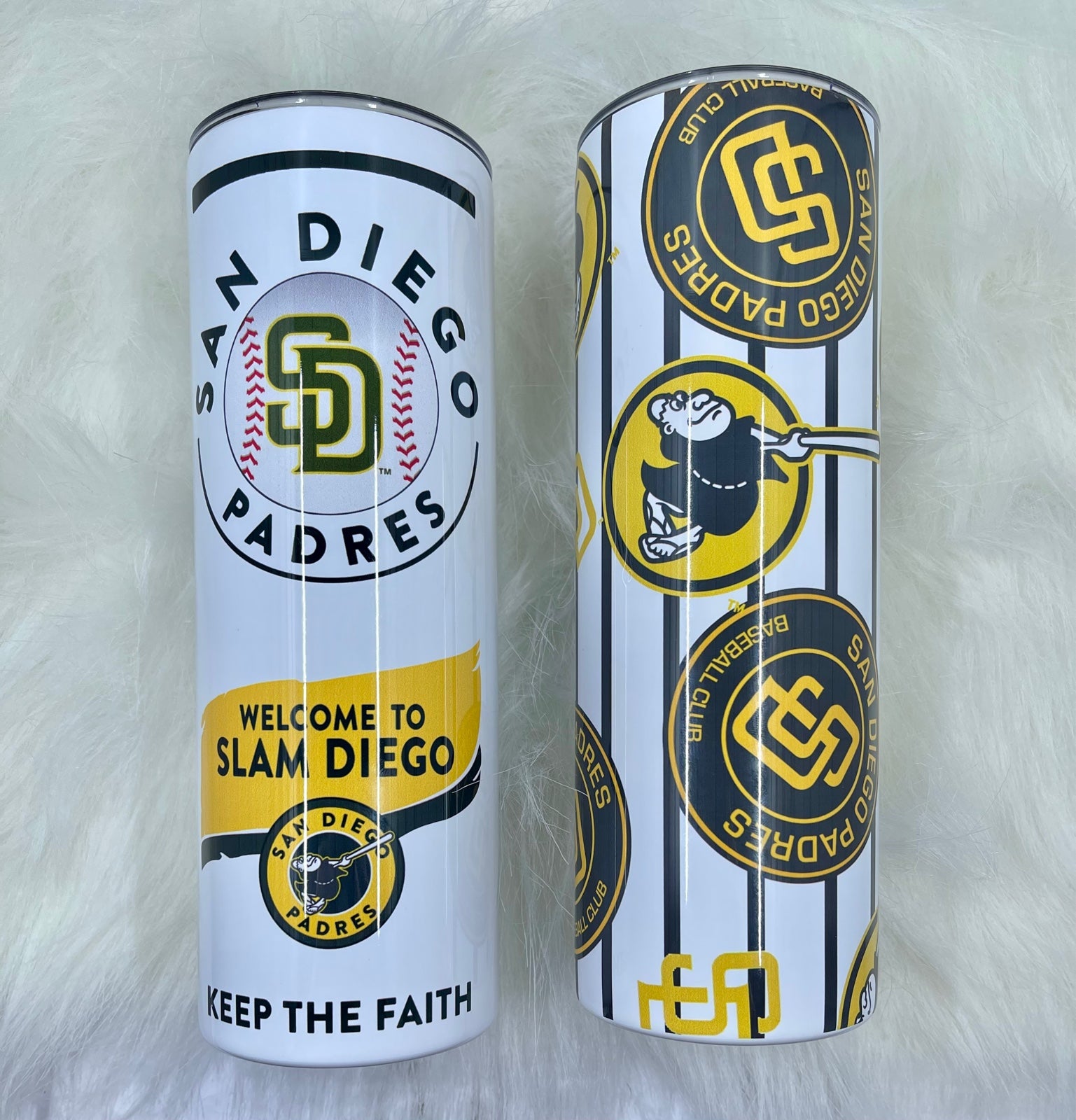 San Diego Padres 20oz Stainless Steel Tumbler
