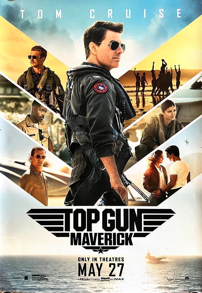 Top gun maverick bus shelter 48x70