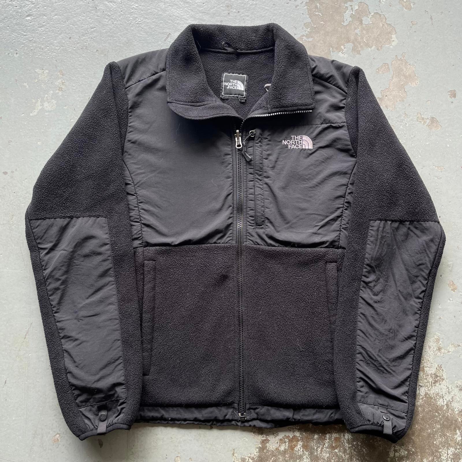 Vintage Y2K The North Face Denali Black Grunge Fleece Jacket